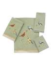 Полотенце для рук мини, 46 см, хлопок, зеленый, серия Gilded Birds, Avanti