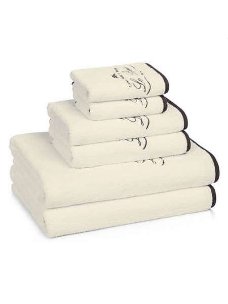 Полотенце банное, 137х76 см, хлопок, бежевый, серия Le Bain White, Kassatex