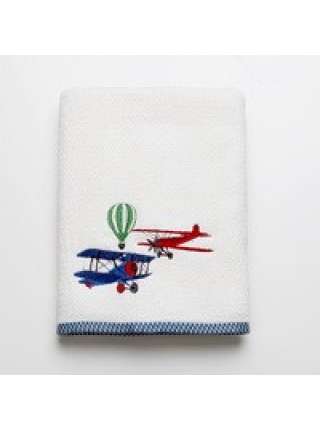 Полотенце для рук, 66х41 см, хлопок, белый, серия In Flight, Kassatex
