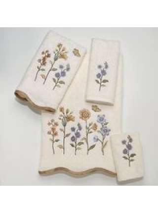 Полотенце для рук Country Floral, 76 см, хлопок, слоновая кость, серия Полотенца, Avanti