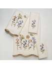 Полотенце для рук Country Floral, 76 см, хлопок, слоновая кость, серия Полотенца, Avanti