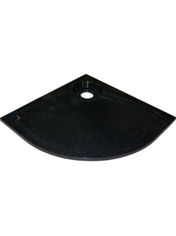 Поддон для душа GuteWetter Deluxe 80x80x2 R черный