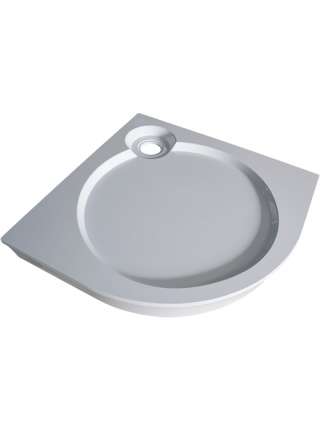 Поддон для душа GuteWetter Deluxe 90x90x16 R белый