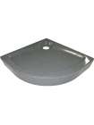 Поддон для душа GuteWetter Deluxe 80x80x16 R серый