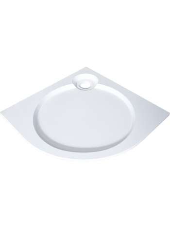 Поддон для душа GuteWetter Deluxe 100x100x2 R белый