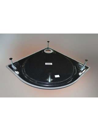 Поддон для душа GuteWetter Deluxe 90x90x16 R черный