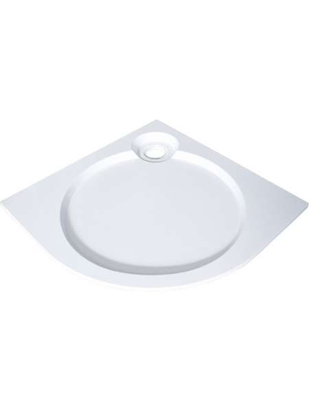 Поддон для душа GuteWetter Deluxe 90x90x2 R белый
