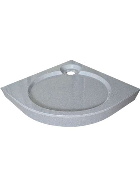 Поддон для душа GuteWetter Deluxe 90x90x16 R серый