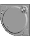 Поддон для душа GuteWetter Deluxe 100x100x2 R бежевый