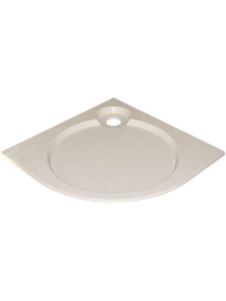 Поддон для душа GuteWetter Deluxe 90x90x2 R бежевый