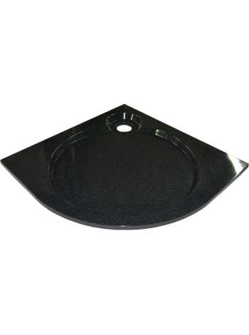 Поддон для душа GuteWetter Deluxe 90x90x2 R черный