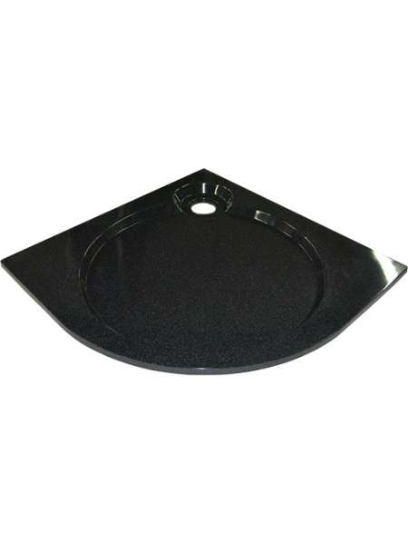 Поддон для душа GuteWetter Deluxe 90x90x2 R черный