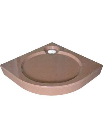 Поддон для душа GuteWetter Deluxe 100x100x16 R терракот