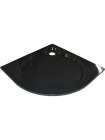 Поддон для душа GuteWetter Deluxe 100x100x2 R черный