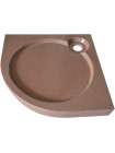 Поддон для душа GuteWetter Deluxe 100x100x16 R терракот