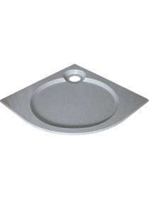 Поддон для душа GuteWetter Deluxe 90x90x2 R серый