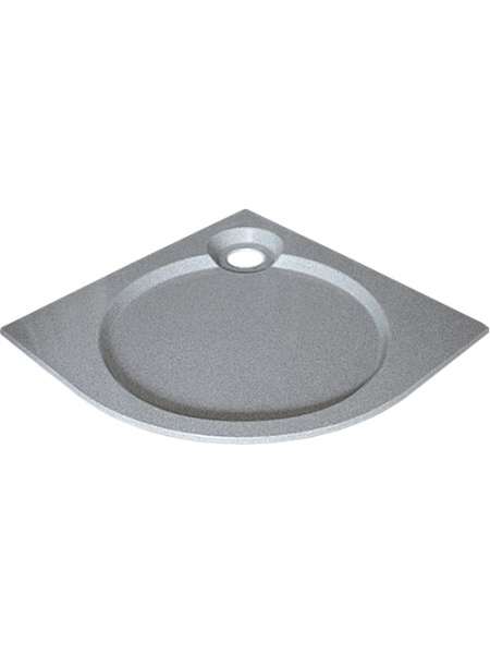 Поддон для душа GuteWetter Deluxe 90x90x2 R серый