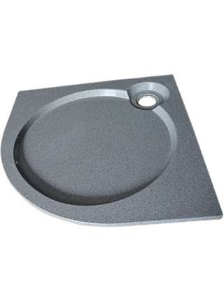 Поддон для душа GuteWetter Deluxe 90x90x2 R серый