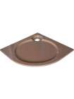 Поддон для душа GuteWetter Deluxe 90x90x2 R терракот