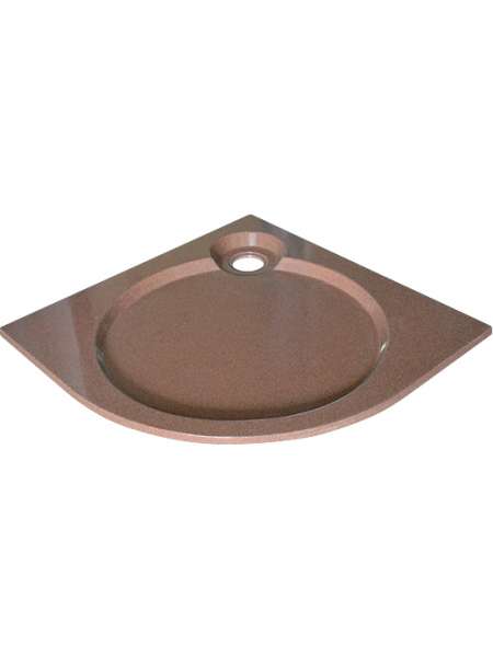 Поддон для душа GuteWetter Deluxe 90x90x2 R терракот
