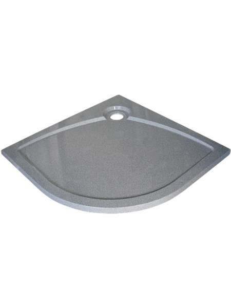 Поддон для душа GuteWetter Deluxe 100x100x4 R серый