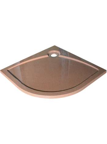 Поддон для душа GuteWetter Deluxe 100x100x4 R терракот
