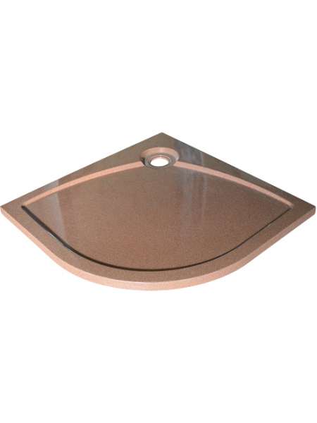 Поддон для душа GuteWetter Deluxe 100x100x4 R терракот