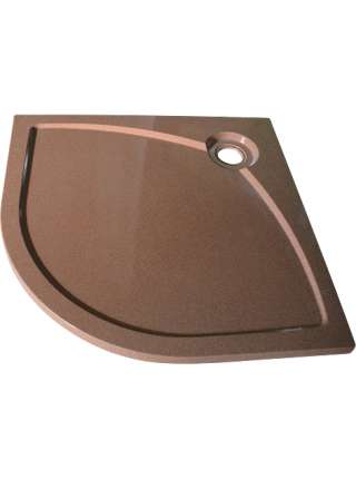 Поддон для душа GuteWetter Deluxe 90x90x4 R терракот