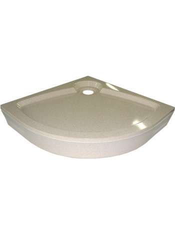 Поддон для душа GuteWetter Deluxe 80x80x16 R бежевый
