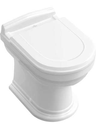 Унитаз приставной Villeroy & Boch Hommage 6663 10R1 alpin