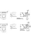 Унитаз приставной Villeroy & Boch Hommage 6663 10R1 alpin