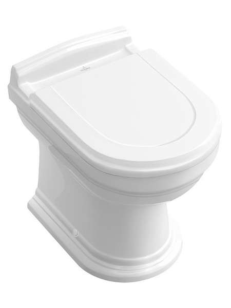 Унитаз приставной Villeroy & Boch Hommage 6663 10R2 star white