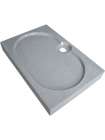 Поддон для душа GuteWetter Deluxe 120x80x16 Q серый