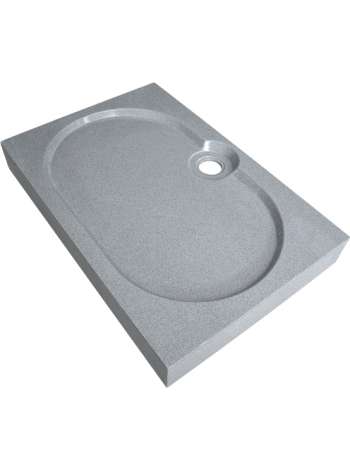 Поддон для душа GuteWetter Deluxe 120x80x16 Q серый