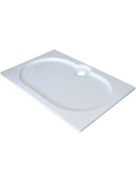 Поддон для душа GuteWetter Deluxe 120x80x2 Q белый
