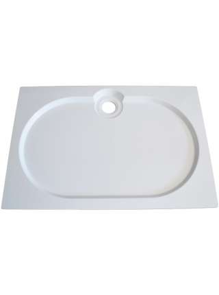 Поддон для душа GuteWetter Deluxe 120x80x2 Q белый