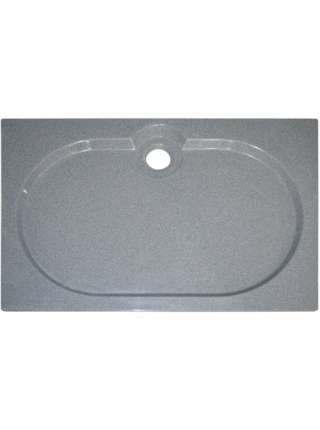Поддон для душа GuteWetter Deluxe 120x80x2 Q серый