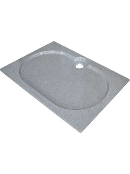 Поддон для душа GuteWetter Deluxe 120x80x2 Q серый