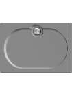 Поддон для душа GuteWetter Deluxe 120x80x2 Q серый