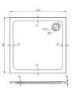Поддон для душа Sturm Burg 120x80x3
