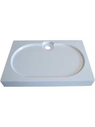 Поддон для душа GuteWetter Deluxe 120x80x16 Q белый