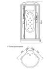 Душевая кабина Edelform Decor EF-3010T