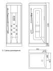 Душевая кабина Edelform Valencia EF-2050T R