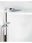 Душевая кабина IDO Showerama 8-5 90x90 укороч. стекло тонирр. проф. серебристый