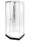 Душевая кабина IDO Showerama 8-5 90x90 стекло прозр., проф. белый