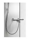 Душевая кабина IDO Showerama 8-5 90x90 стекло прозр., проф. серебристый