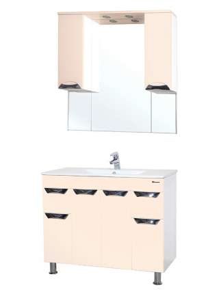 Тумба с раковиной Bellezza Симона 100 бежевая