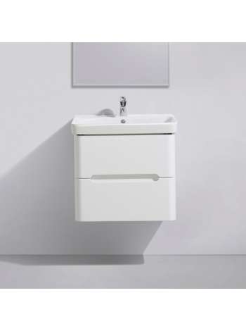 Тумба с раковиной BelBagno Luxury 50 bianco lucido
