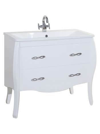 Тумба с раковиной Bellezza Грация 80 белая