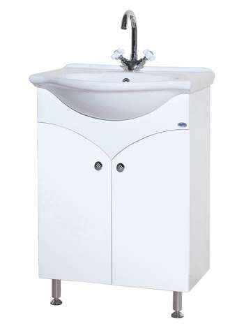 Тумба с раковиной Bellezza Софи 60 белая